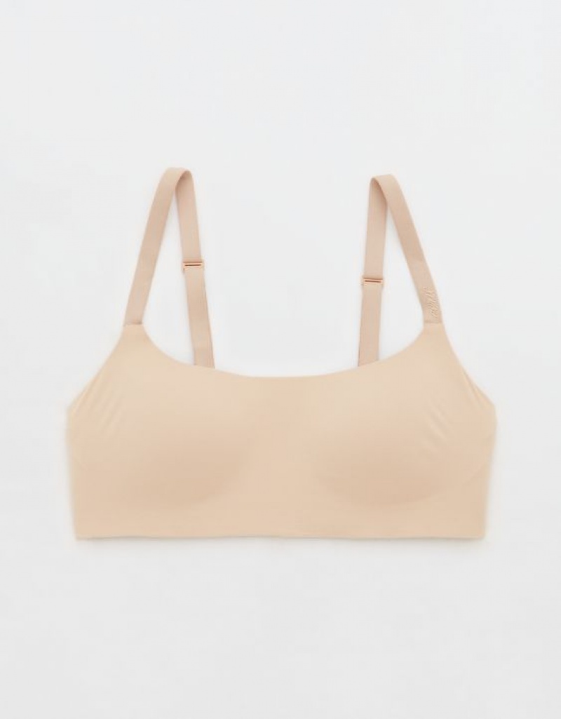 Aerie SMOOTHEZ-ish Wirelesslette Bras Beige | 0973UTRGQ