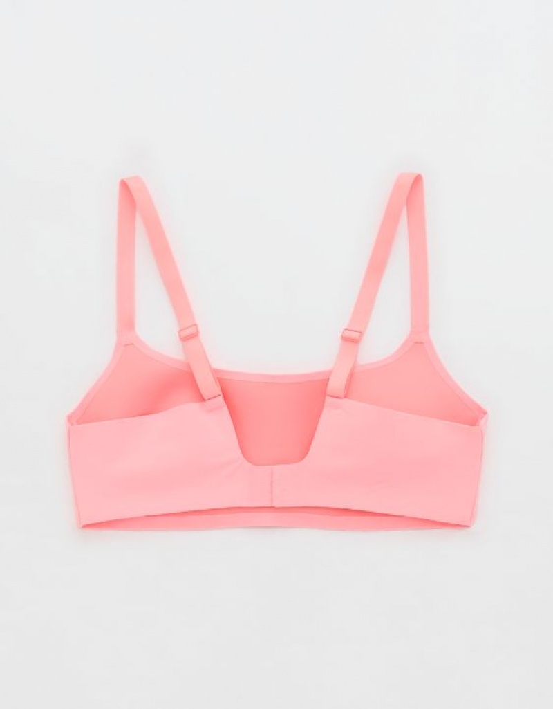 Aerie SMOOTHEZ-ish Wirelesslette Bras Pink | 2754KPVZX