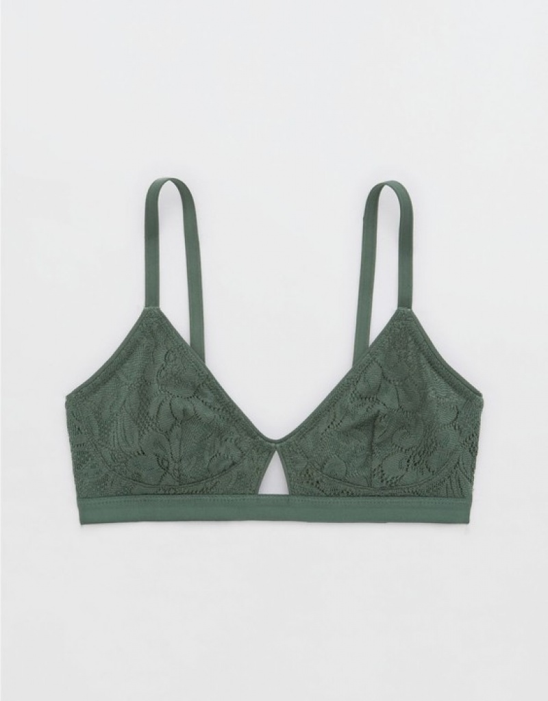 Aerie Show Off Lace Cut Outlette Bras Royal | 2580PKOFY