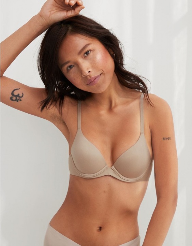 Aerie Sunnie Full Coverage Lightly Lined Bras Grey | 4360EICMA