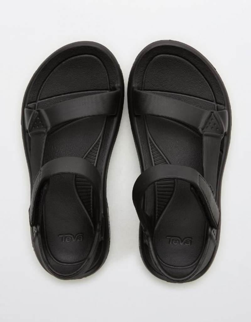 Aerie Tevas Hurricane Drift Sandals Black | 6354ZKOCI