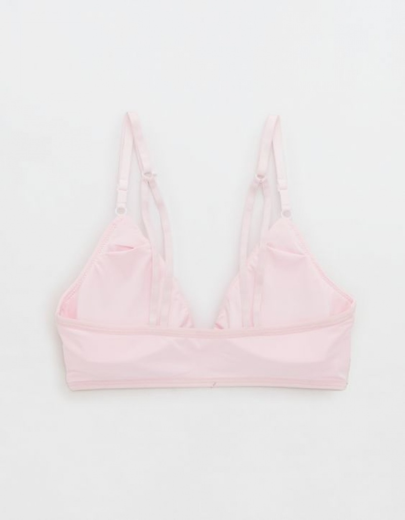 Aerie The Liberare Convertible Plungelette Bras Pink | 7451RQCMZ