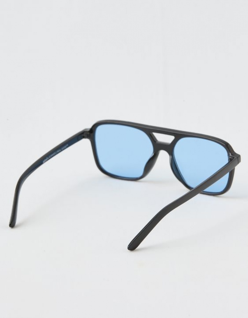 Aerie Vacay Mode Sunglasses Blue | 5739MPURE