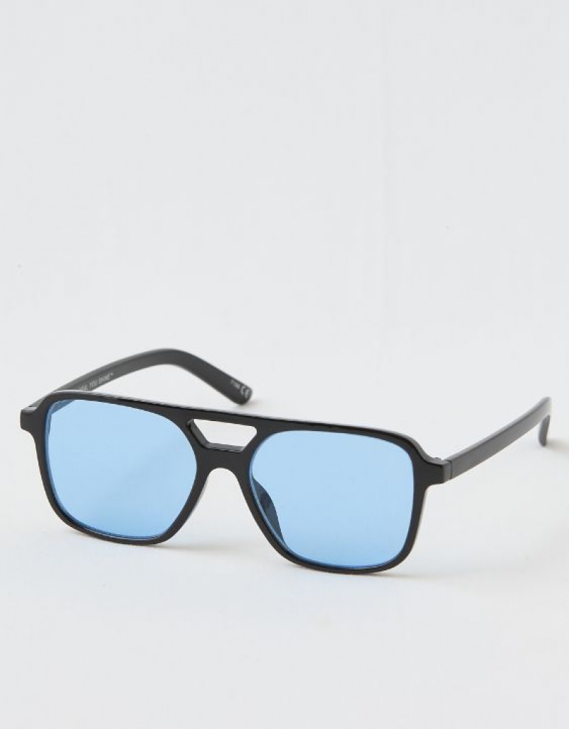 Aerie Vacay Mode Sunglasses Blue | 5739MPURE