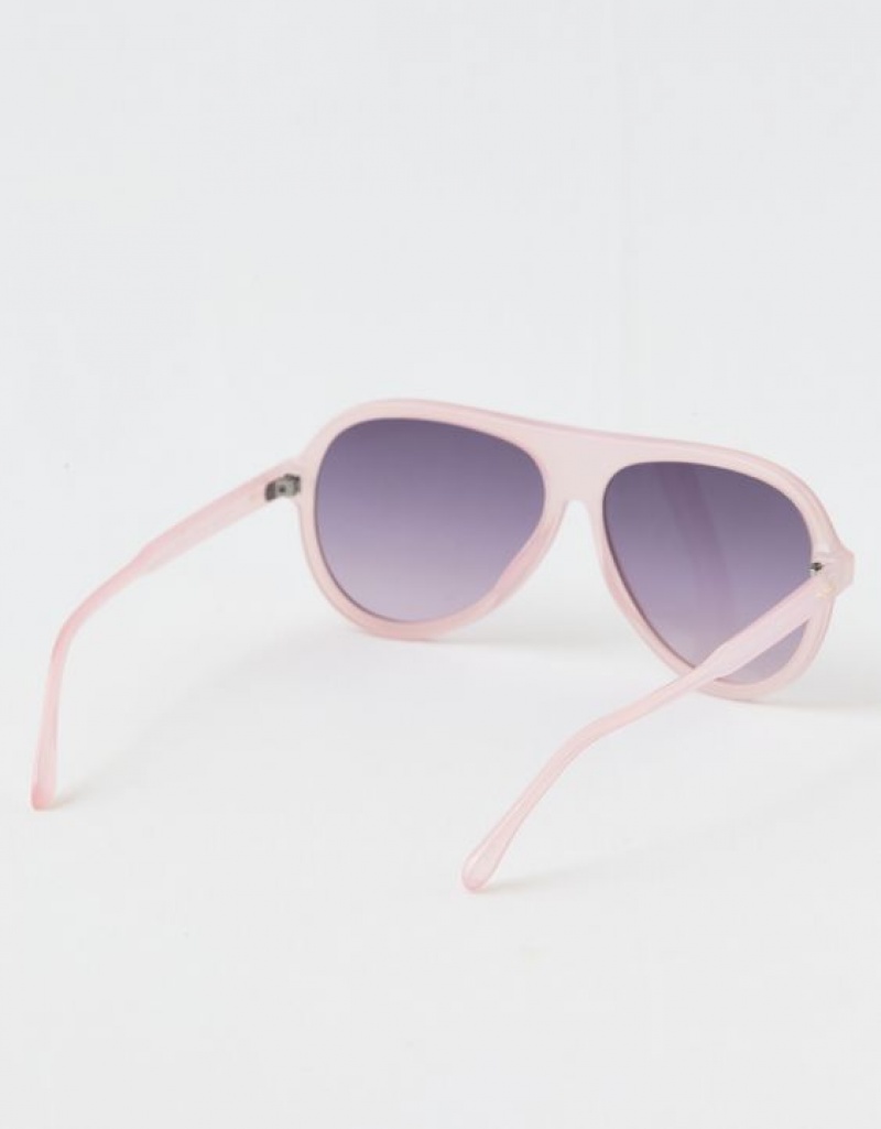 Aerie Vacay Mode Sunglasses Lavender | 5074MRNGX