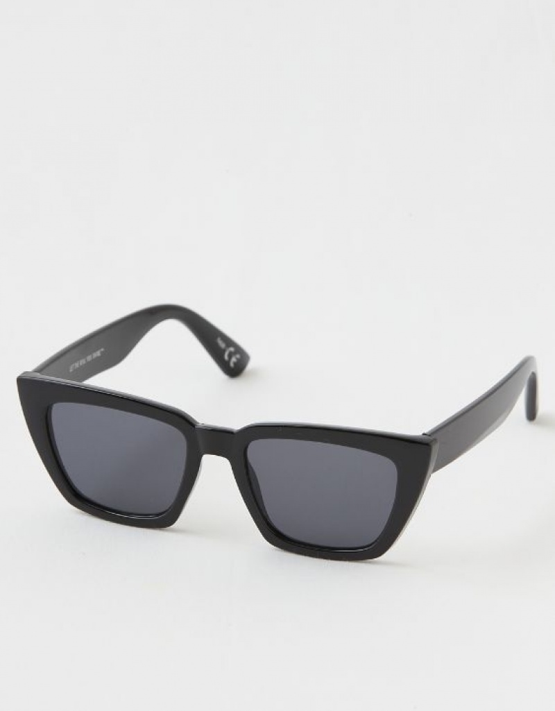 Aerie Weekend Sunglasses Black | 6813NLAHD