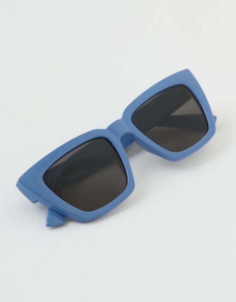 Aerie Weekend Sunglasses Navy | 9587ADKSJ