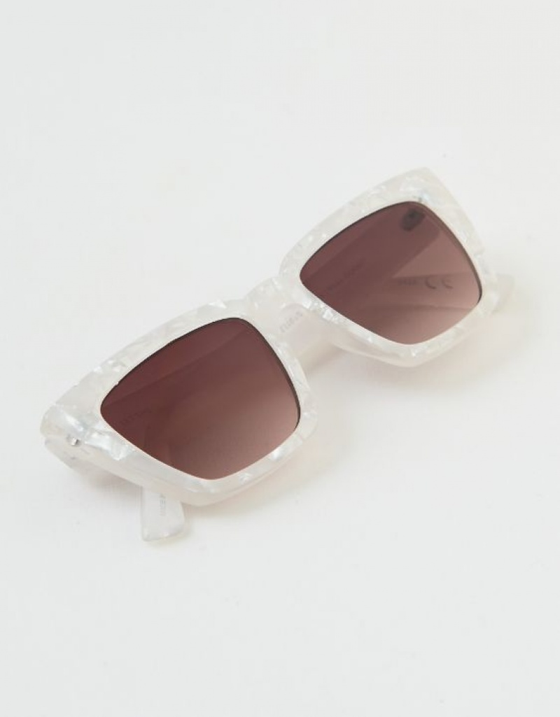 Aerie Weekend Sunglasses White | 8426LSAMU