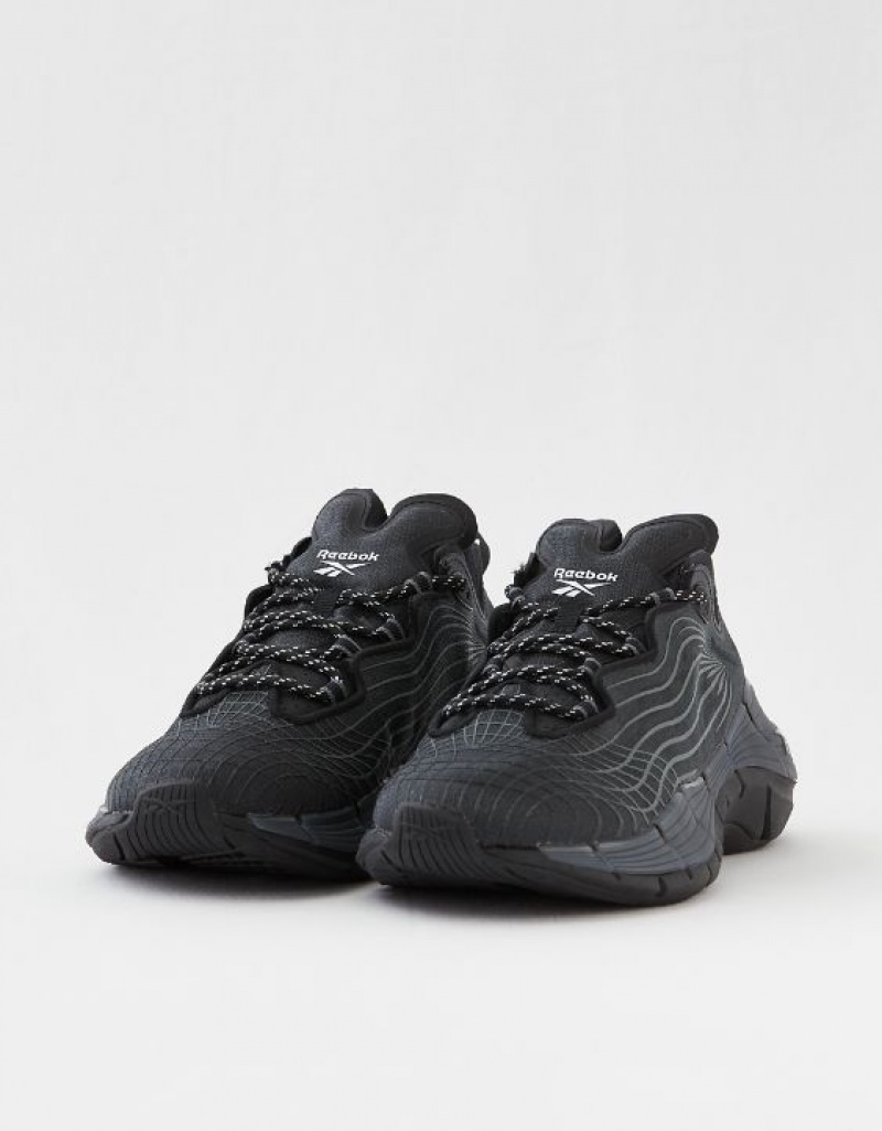 Aerie Zig Kinetica II Sneakers Black | 7965XYKCM